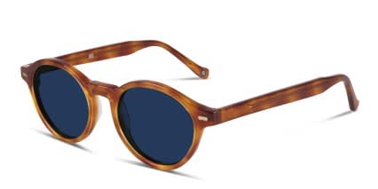 Muse x Transitions M Round Tortoise glasses - Tortoise - Angle View