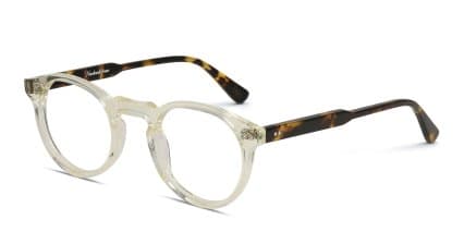 Ottoto Mirage Yellow, Clear glasses - Yellow / Clear - Angle View