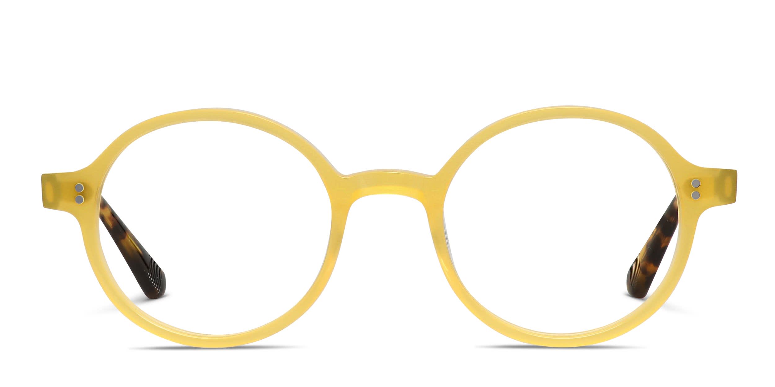 Ottoto Dune Yellow glasses - Yellow - Frontal View