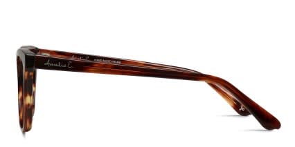 Amelia E. Bocian Tortoise, Brown glasses - Tortoise / Brown - Side View