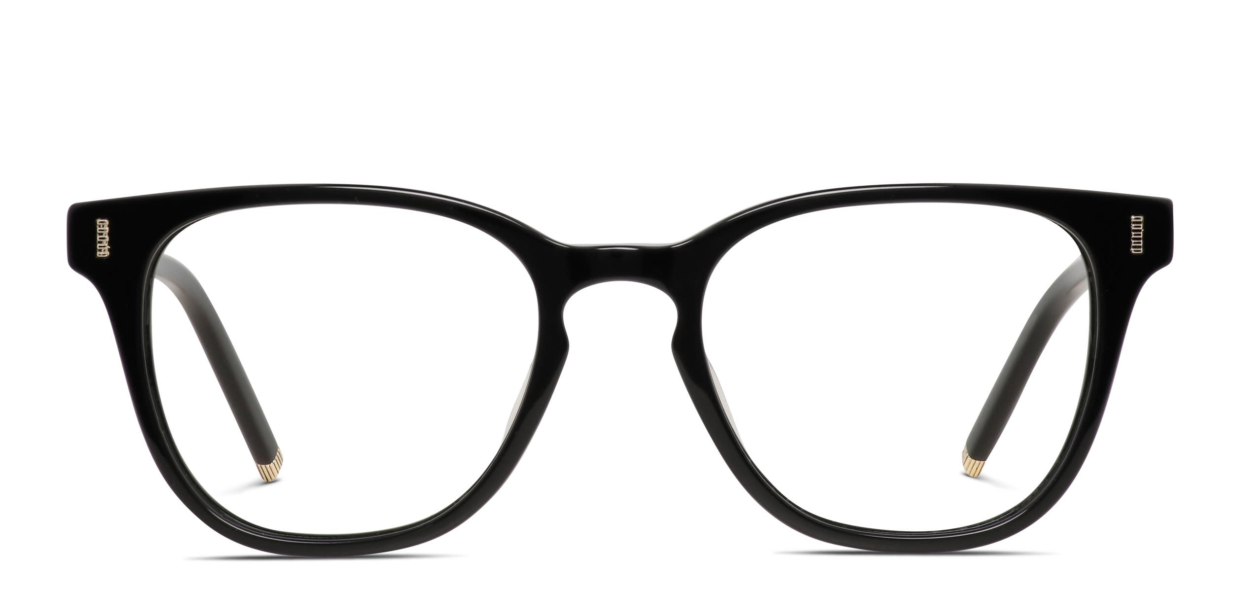Ottoto Bedford Park Shiny Black glasses - Shiny Black - Frontal View
