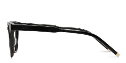 Ottoto Bedford Park Shiny Black glasses - Shiny Black - Side View