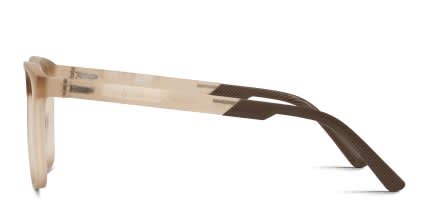 Revel Rowdy Brown glasses - Brown - Side View