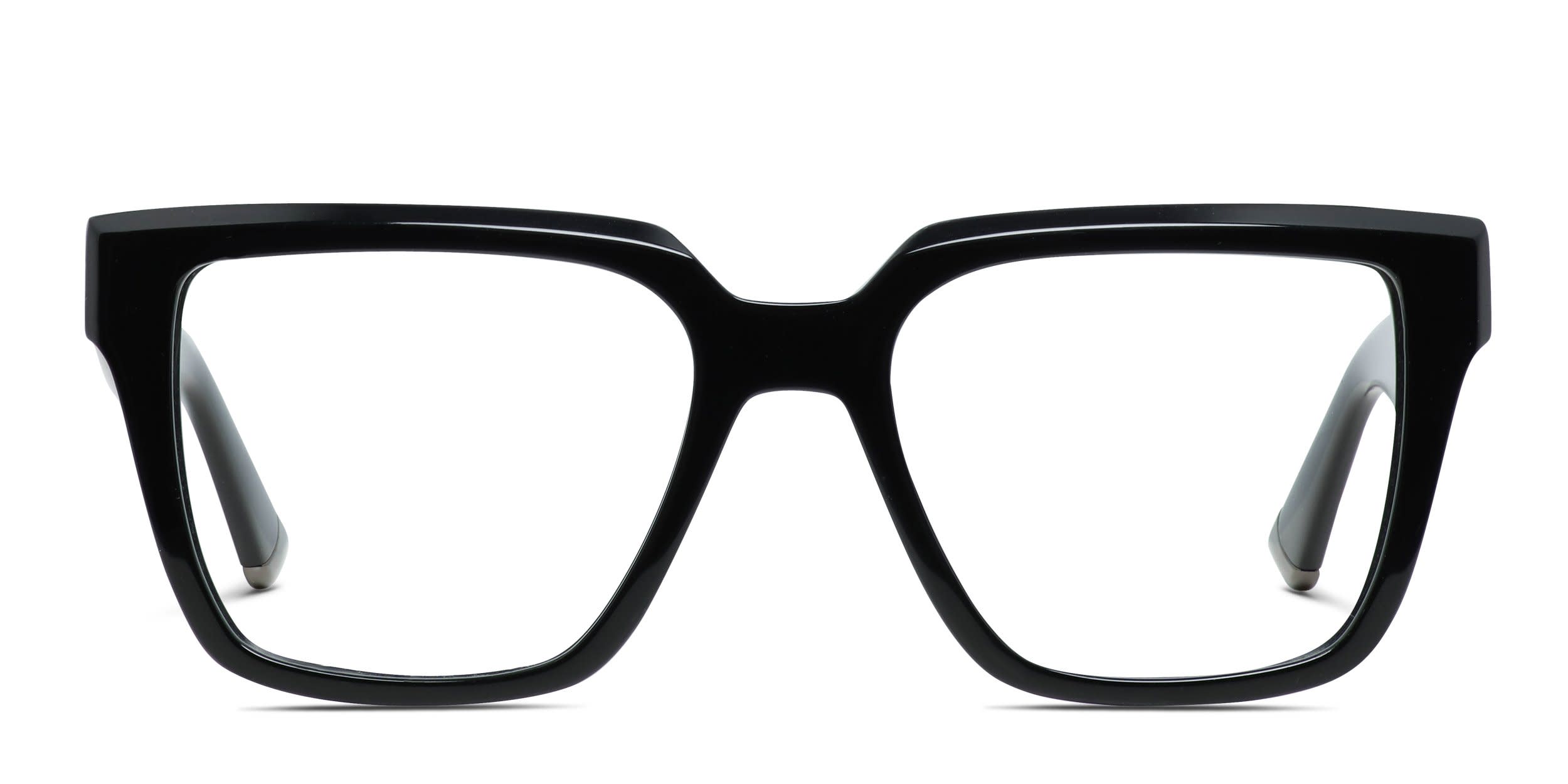 Muse Coronado Shiny Black glasses - Shiny Black - Frontal View