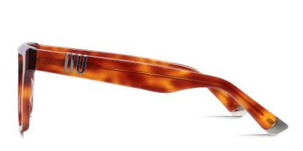 Muse Coronado Tortoise, Orange glasses - Tortoise / Orange - Side View