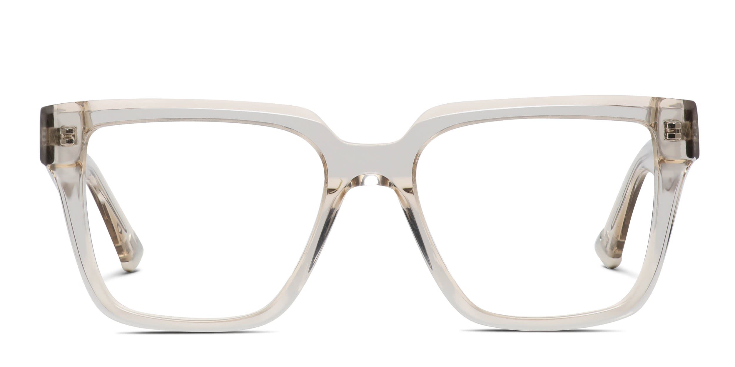Muse Coronado Beige, Clear glasses - Beige / Clear - Frontal View