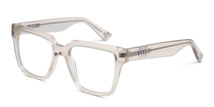 Muse Coronado Beige, Clear glasses - Beige / Clear - Angle View