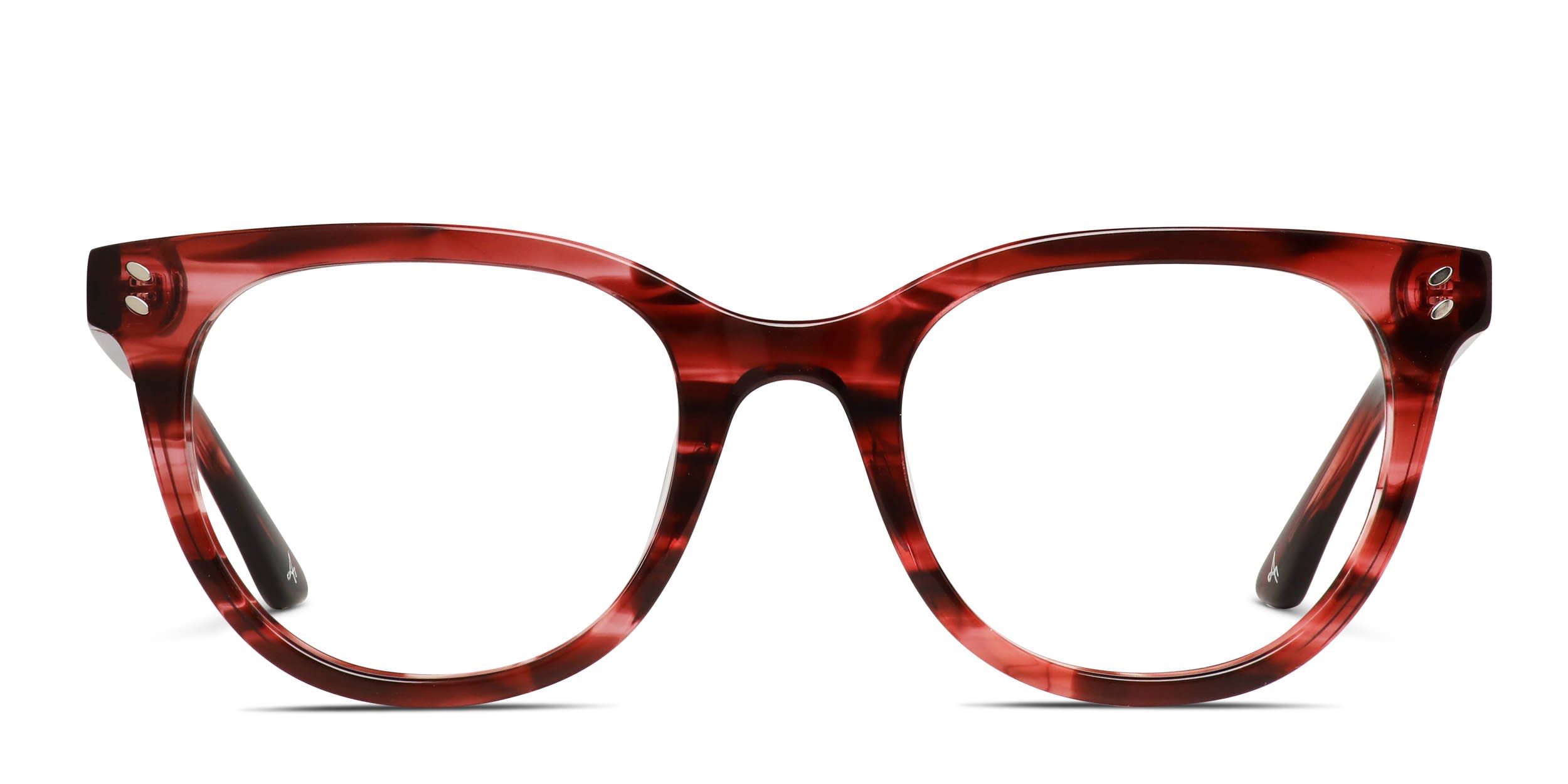 Amelia E. Imani Red, Tortoise glasses - Red / Tortoise - Frontal View