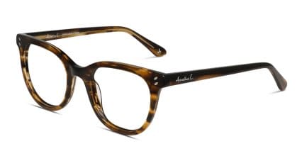 Amelia E. Imani Brown, Tortoise glasses - Brown / Tortoise - Angle View