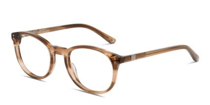 Muse Marcelinho Brown glasses - Brown - Angle View