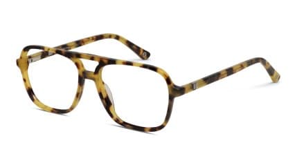 Muse Auster Tortoise, Yellow glasses - Tortoise / Yellow - Angle View