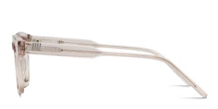 Muse Toppin Beige, Clear glasses - Beige / Clear - Side View