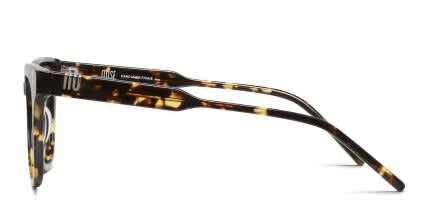 Muse Devin Tortoise, Yellow glasses - Tortoise / Yellow - Side View