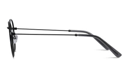 Ottoto Atrium Matte Black glasses - Matte Black - Side View