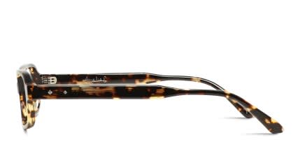 Amelia E. Brilliant Tortoise glasses - Tortoise - Side View