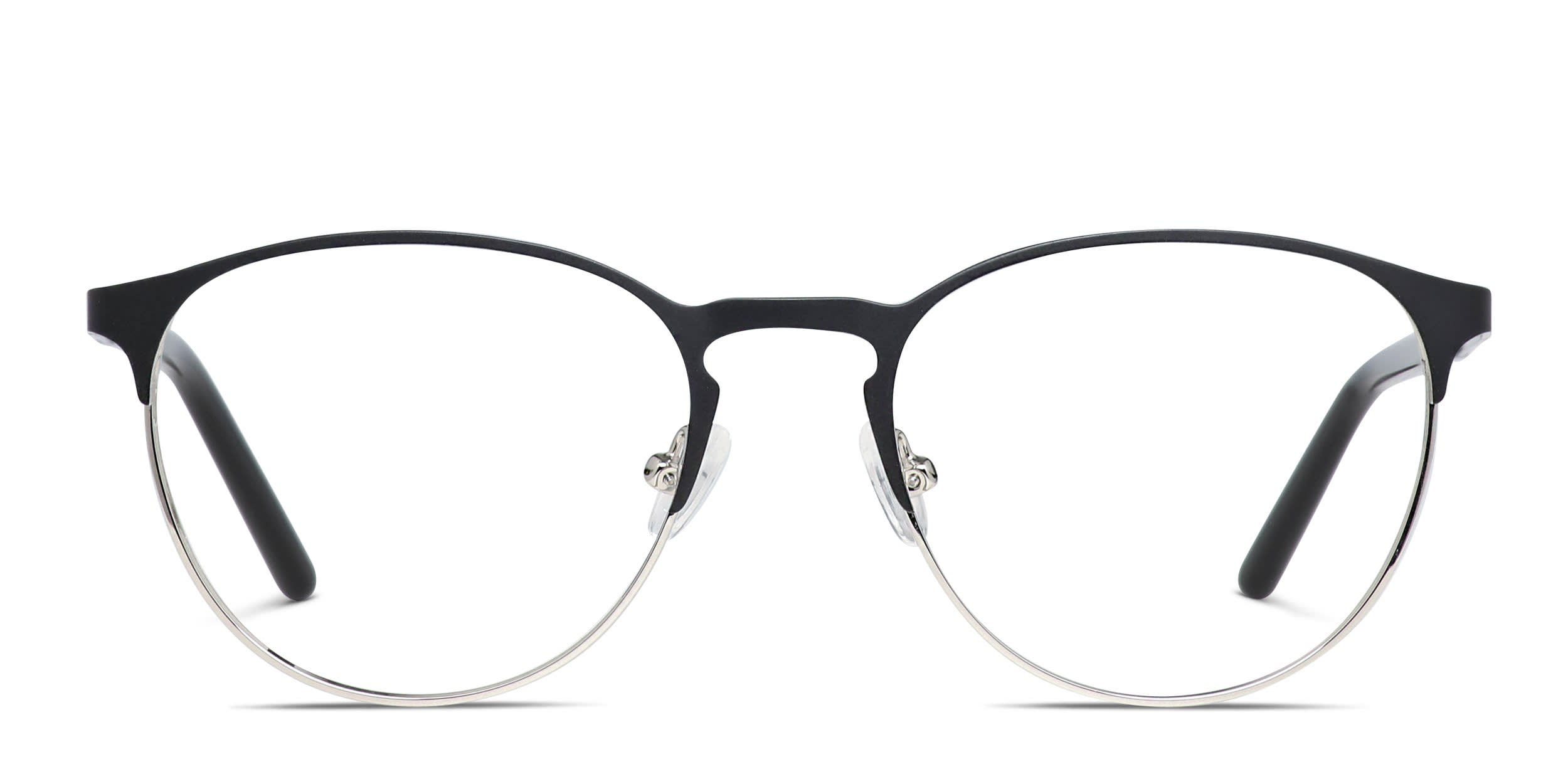 Ottoto Sandra Black, Silver glasses - Black / Silver - Frontal View