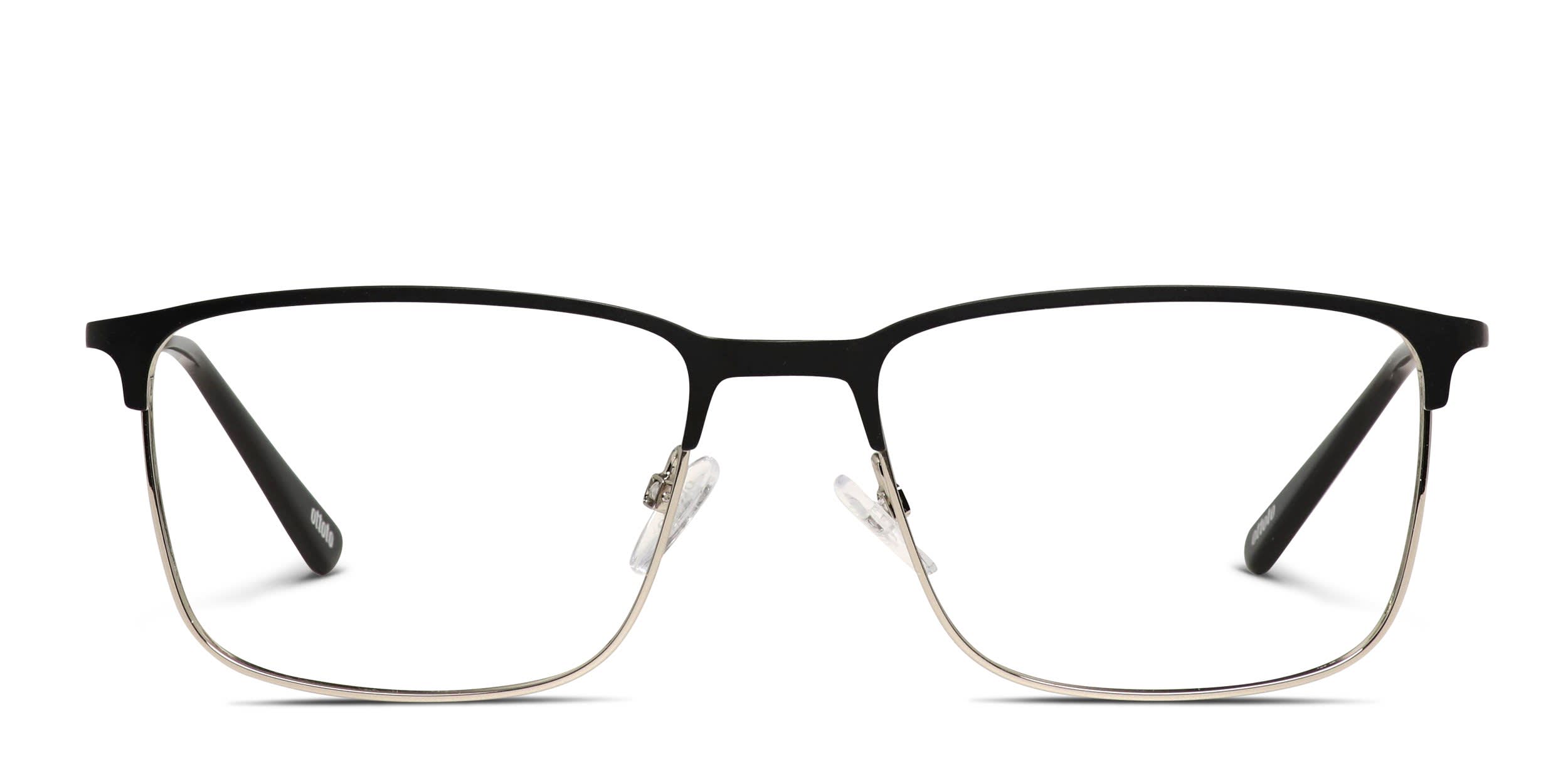 Ottoto Lucius Black, Silver glasses - Black / Silver - Frontal View