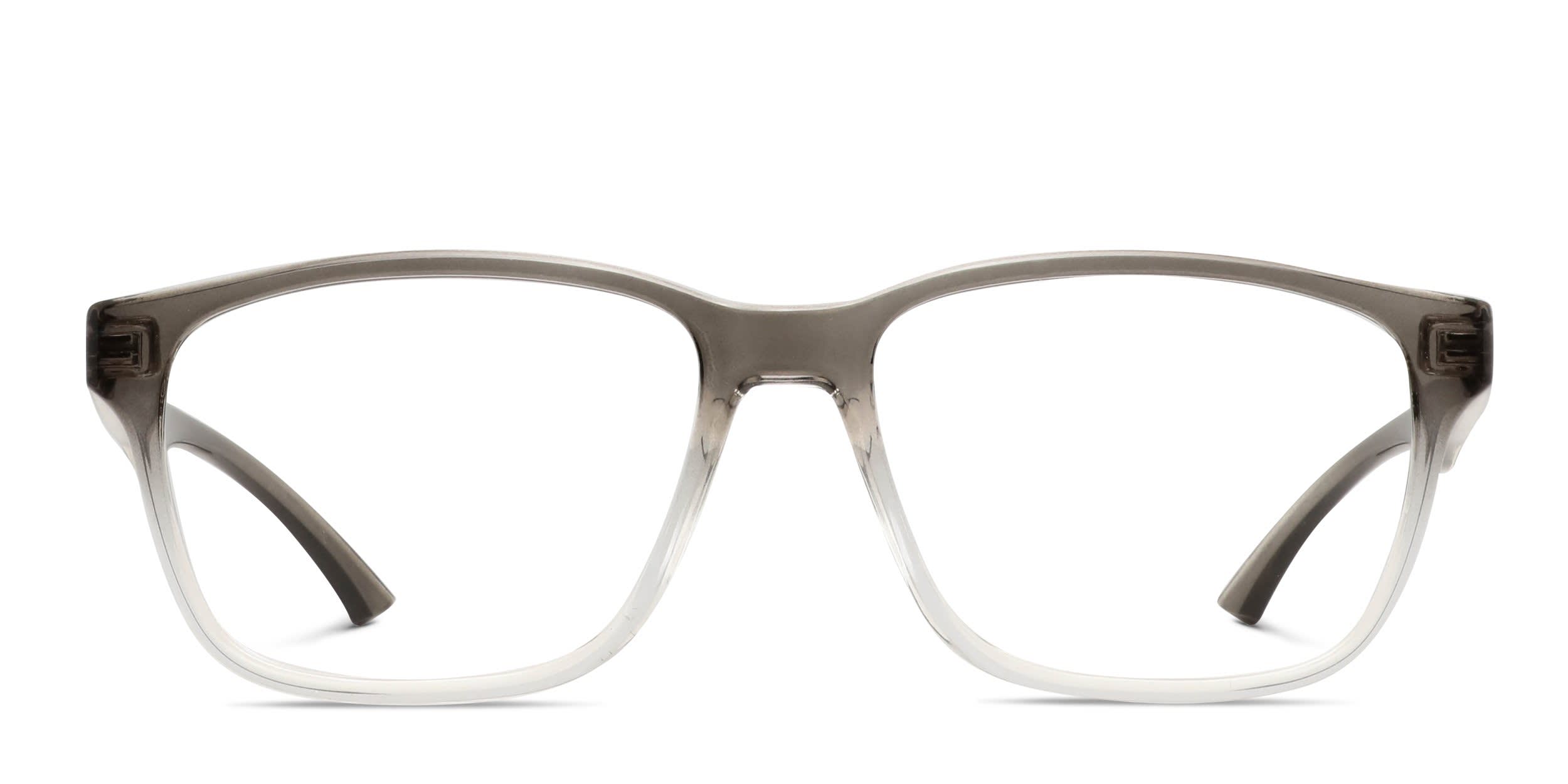 Chet Gray, Clear glasses - Gray / Clear - Frontal View