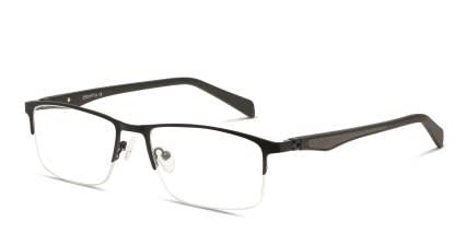 Alecto Matte Black glasses - Matte Black - Angle View