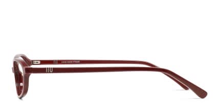 Muse Mazzy Red glasses - Red - Side View