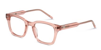Muse Toppin Pink, Clear glasses - Pink / Clear - Angle View