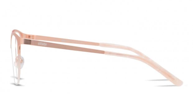 Ottoto Daniele Rose Gold Eyeglasses | Includes FREE Rx Lenses