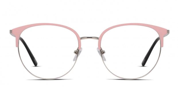 Ottoto Talinum Pink/Silver Eyeglasses | Includes FREE Rx Lenses