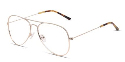 Ottoto Magnus Gold glasses - Gold - Angle View