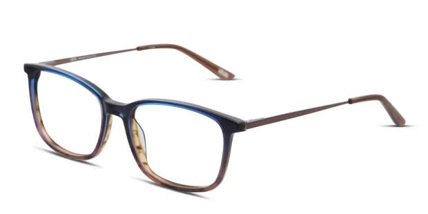 Ottoto Chiellini Blue/Brown Eyeglasses | Includes FREE Rx Lenses