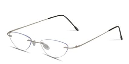 Alastor Silver glasses - Silver - Angle View