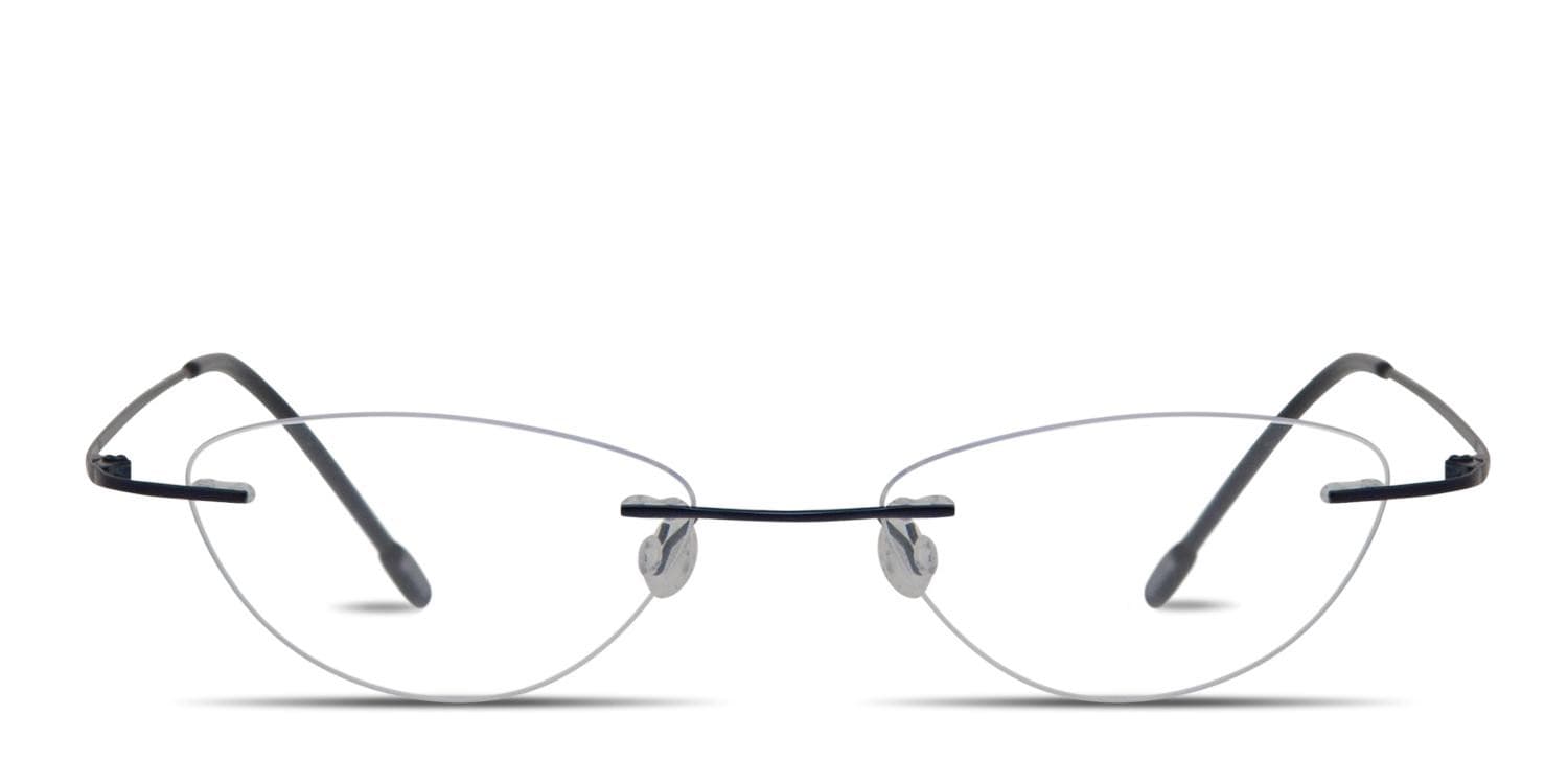 Alastor Blue glasses - Blue - Frontal View