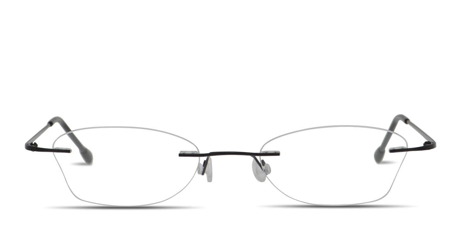 Kingsley Black glasses - Black - Frontal View