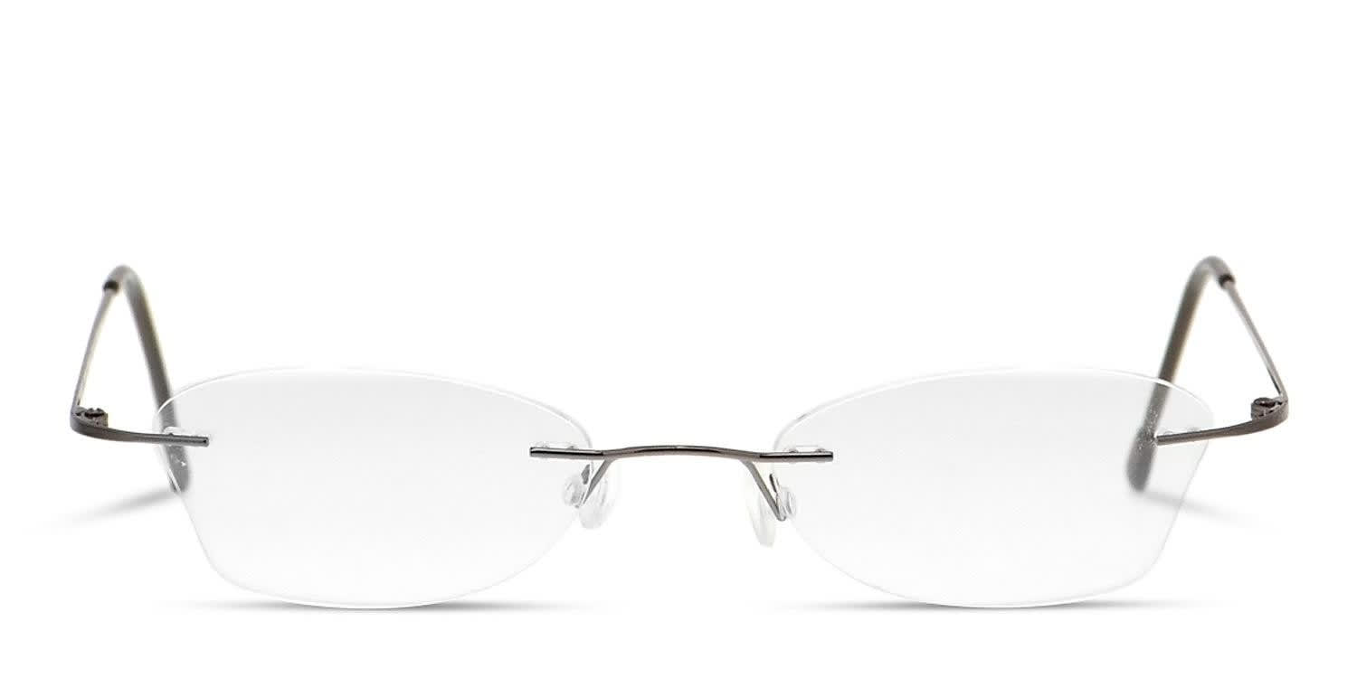 Kingsley Gunmetal glasses - Gunmetal - Frontal View
