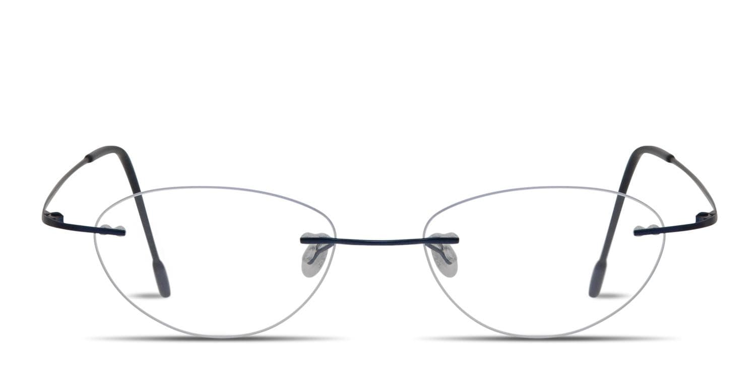 Charles Blue glasses - Blue - Frontal View
