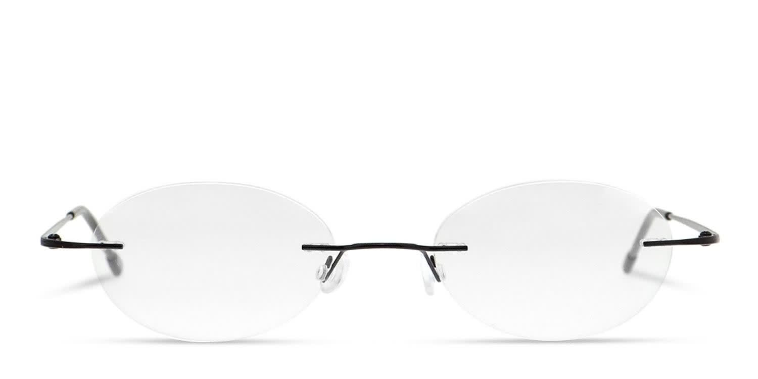 Krysten Black glasses - Black - Frontal View