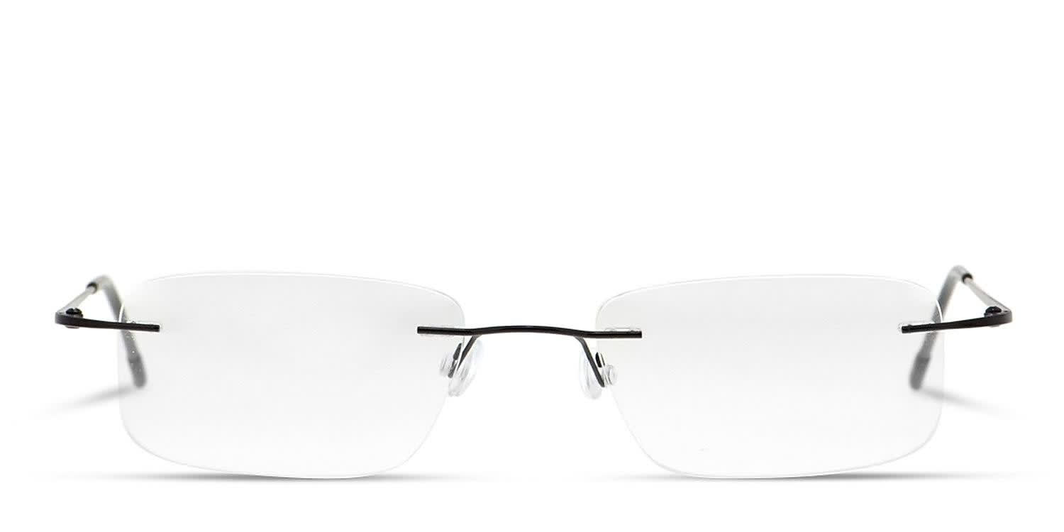 Stewart Black glasses - Black - Frontal View