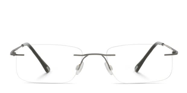 Stewart Gunmetal Eyeglasses | Includes FREE Rx Lenses