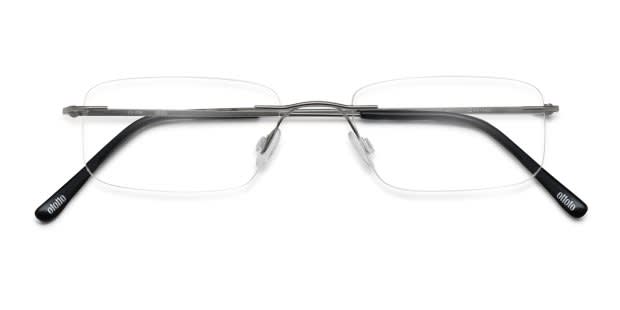 Stewart Gunmetal Eyeglasses | Includes FREE Rx Lenses