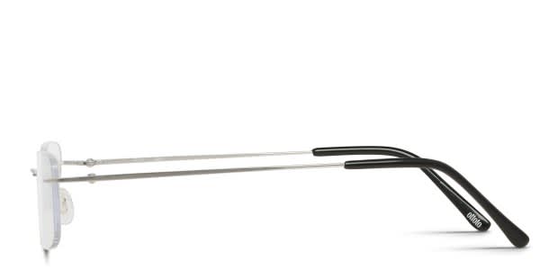 Stewart Silver Eyeglasses | Includes FREE Rx Lenses