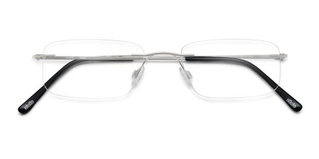 Stewart Silver Eyeglasses | Includes FREE Rx Lenses