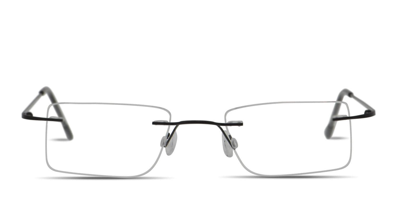 Nev Black glasses - Black - Frontal View