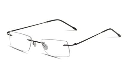 Nev Black glasses - Black - Angle View