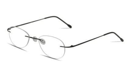 Lupin Black glasses - Black - Angle View