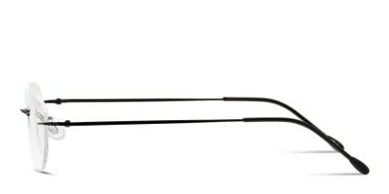 Finnian Black glasses - Black - Side View
