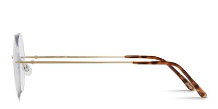 Ottoto Fred Gold glasses - Gold - Side View