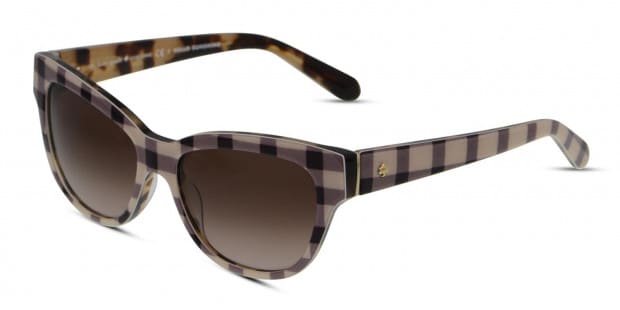 Kate Spade Aisha/S Natural/Pattern/Tortoise Prescription Sunglasses