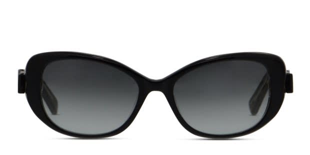 Kate Spade Chandra Sunglasses Kate Spade Sunglasses Frame Only Chandra/S X84 Bow Tie Black  main image 4