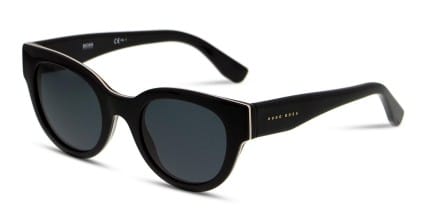 Hugo Boss x Boss 0888/S Black/White/Tortoise glasses - Black / Tortoise / White - Angle View