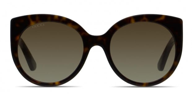 Gucci GG0325S Brown Tortoise Prescription Sunglasses