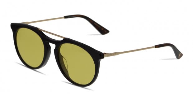 Gucci GG0320S Black/Gold/Yellow